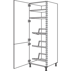 Nobilia Hochschrank fuer Getraenkekisten NHSGTK60-1 21193