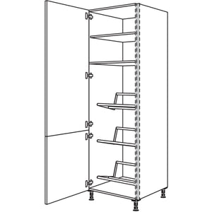 Nobilia Hochschrank fuer Getraenkekisten NHSGTK60-3 53193