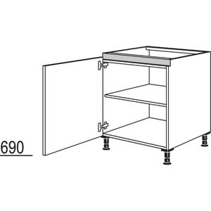 Nobilia Kochstellenschrank NK60 52066