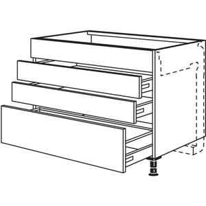 Nobilia Kochstellenschrank fuer Kochfeldabzug KM2SA90 22384