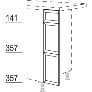Nobilia Maxi-Frontpassstück in geteilter Optik UPF-VS2A20-M 21116