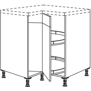 Nobilia Maxi-Karussellschrank UEK90-M 41093