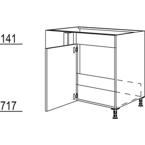 Nobilia Maxi-Spuelen-Eckschrank SPUE90-40-M 42153