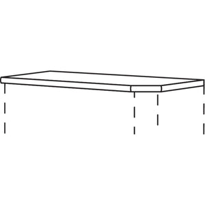 Nobilia Mehrpreis für Abschrägung - Abrundung an Abdeckböden- 10 mm - 16 mm - 25 mm stark ADB-AS 7845