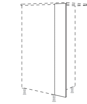 nobilia elements Highboard Passleiste HPK20 in Korpusmaterial