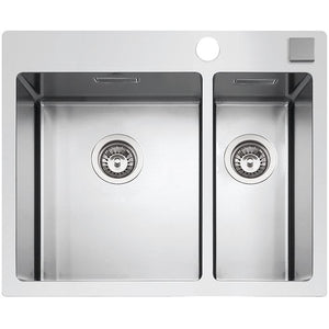 Nobilia RODI RODI- Einbauspuele BOX LUX 56- Edelstahl Edelstahl 87213 87213