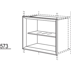 Nobilia Regaleinsatz Case CDE40-58 65837