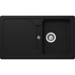 Nobilia SCHOCK SCHOCK- Einbauspuele Formhaus D-100- aus CRISTALITE- Onyx 87324 87324