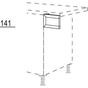 Nobilia Schubkasten-Frontpassstück USPT60 132