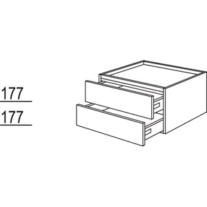 Nobilia Schubkastenschrank UD2S50-36 33565