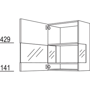 Nobilia Solitaervitrine Boulevard WVBS45-3 40954