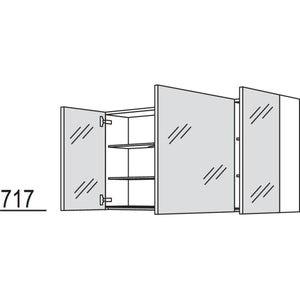 Nobilia Spiegelschrank WBSP3120-1 2732