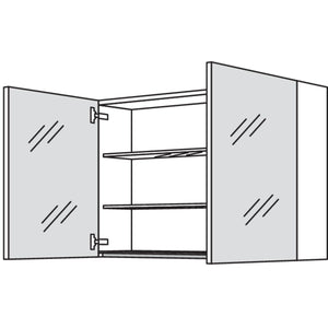 Nobilia Spiegelschrank WBSP90-1 2723