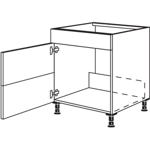 Nobilia Spuelenschrank SPUVS2A40 280