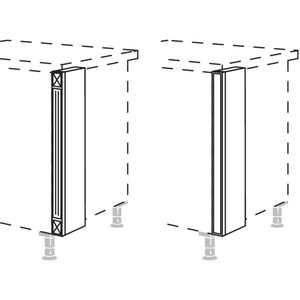 Nobilia Unterschrank-Pilaster als Zwischenlösung UPIZ 4177