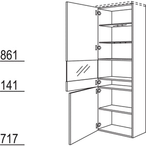 Nobilia Vitrine Boulevard VB60-202 53996