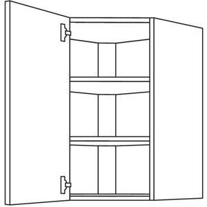 Nobilia Wand-Eckschrank- diagonal WED65-1 31150