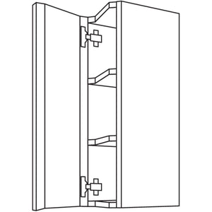 Nobilia Wandschrank- diagonal WZ30-1 31032