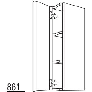 Nobilia Wandschrank- diagonal WZ30-3 51032