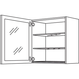 Nobilia Wandschrank Glasrahmentuer NWG45-1 64104