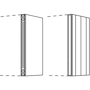 Nobilia Wandschrank-Pilaster für Wandschränke- Höhe 1 WPI-1 44752