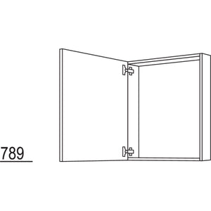 Nobilia Wandschrank-Rahmenteil WRT60-2 42446