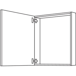 Nobilia Wandschrank-Rahmenteil WRT30-2 42443