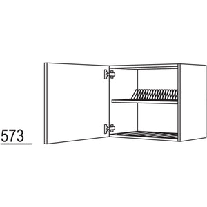 Nobilia Wandschrank mit Abtropfgitter WAG60-58 26036
