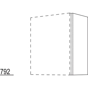 Nobilia Wandschrankseite WS-2 42508