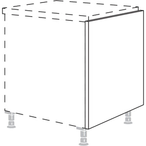 Nobilia Wange fuer Raumplanung in Korpushoehe UWKR10 10924
