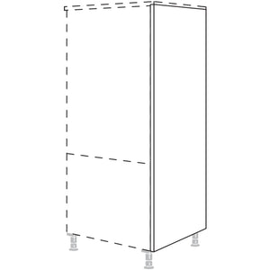Nobilia XL-Abschlusswange in Korpushöhe HWK10-X 10855