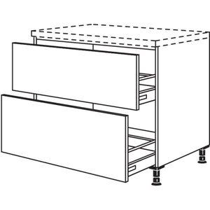 Nobilia XL-Auszugschrank U2DA90-X 35519