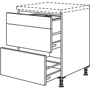 Nobilia XL-Auszugschrank fuer Muelltrennung UAASA60-X 37214