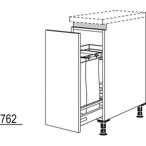 Nobilia XL-Baguetteschrank NUABT30-X 58008