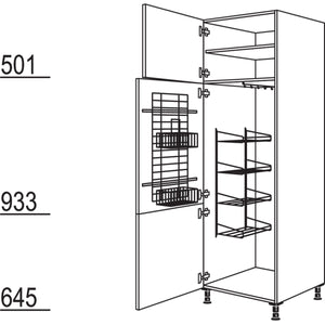 Nobilia XL-Besen-- Geraeteschrank HB60-1X 30230