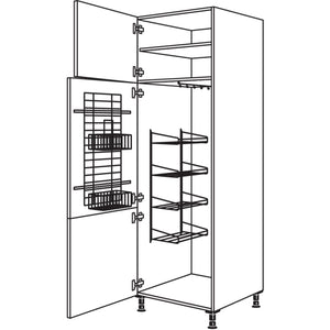 Nobilia XL-Besen-- Geraeteschrank HB40-1X 30228