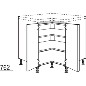 Nobilia XL-Eckschrank NUET92-X 55293
