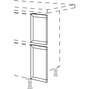 Nobilia XL-Frontpassstueck in geteilter Optik NUPDT20-X 57230