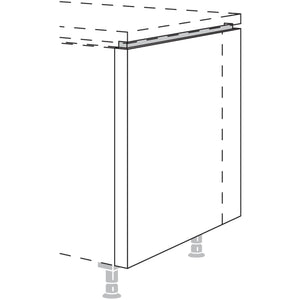 Nobilia XL-Frontwange fuer Raumplanungen NUWFR50-81-X 57982