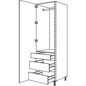 nobilia XL-Garderobenschrank NHSWGIAF40-3X 56959