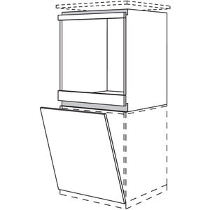 Nobilia XL-Geraete-Umbau Backofen - Geschirrspueler NGOGSP60-X 58527