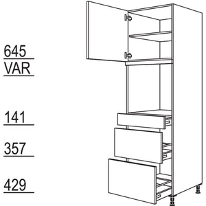 Nobilia XL-Geraete-Umbau Backofen GDOS2A-3X 52709