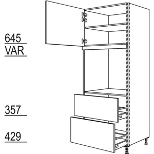 Nobilia XL-Geraete-Umbau Backofen NGSDAO2A76-3X 56968