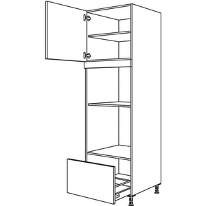 Nobilia XL-Geraete-Umbau Backofen und Dampfgarer - Kompaktgeraet GDDKOA-3X 52716