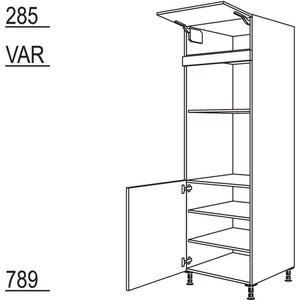 Nobilia XL-Geraete-Umbau Backofen und Mikrowelle GDMO-2X 41811