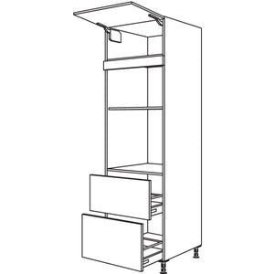 Nobilia XL-Geraete-Umbau Backofen und Mikrowelle GDMO2A-3X 52717