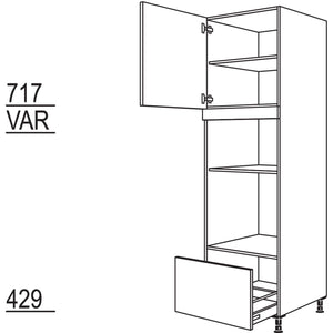 Nobilia XL-Geraete-Umbau Backofen und Mikrowelle GMO-3X 52715
