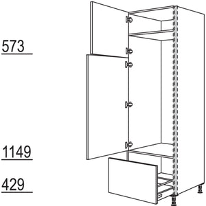 Nobilia XL-Geräte-Umbau Kühl- Gefrierautomat NGS145A-2X 45991