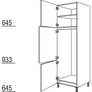 Nobilia XL-Geraete-Umbau Kuehl-Gefrierautomat G145-3X 53868