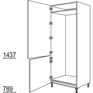 Nobilia XL-Geraete-Umbau Kuehl-Gefrierautomat GD194-76-3X 53802